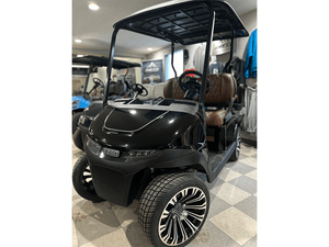 Certified Custom Build - E - Z - GO - Upgraded Seats & Wheels - Black - Chief Cart Inc.