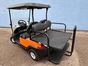 EZGO 4 Seater with Folding Utility Flat Bed - Chief Cart Inc.