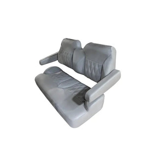 Luxury Seats Front Back - Midnight Black - Chief Cart Inc.