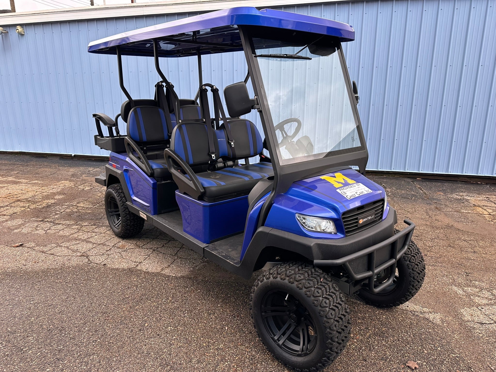 2023 Bintelli Beyond 6-Seater Golf Cart Rental - Chief Cart Inc.