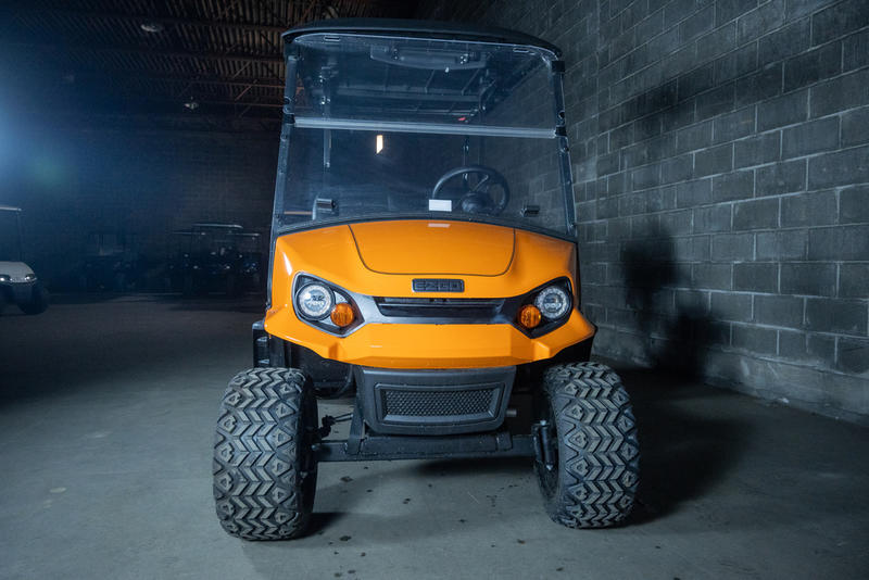 2023 E - Z - GO Liberty ELiTE 4.2 - Orange - Chief Cart Inc.