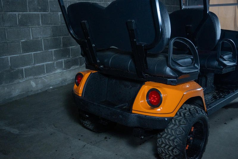2023 E - Z - GO Liberty ELiTE 4.2 - Orange - Chief Cart Inc.