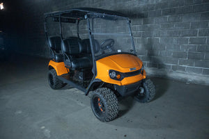 2023 E - Z - GO Liberty ELiTE 4.2 - Orange - Chief Cart Inc.