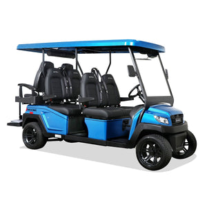 2025 Bintelli Beyond 6 Seater Lifted: Color - Titanium - Chief Cart Inc.