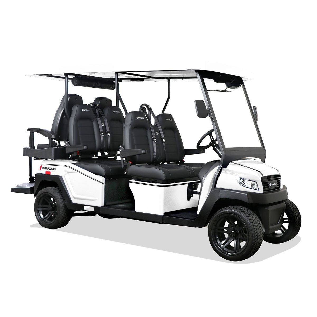 2025 Bintelli Beyond 6 Seater Lifted: Color - Titanium - Chief Cart Inc.