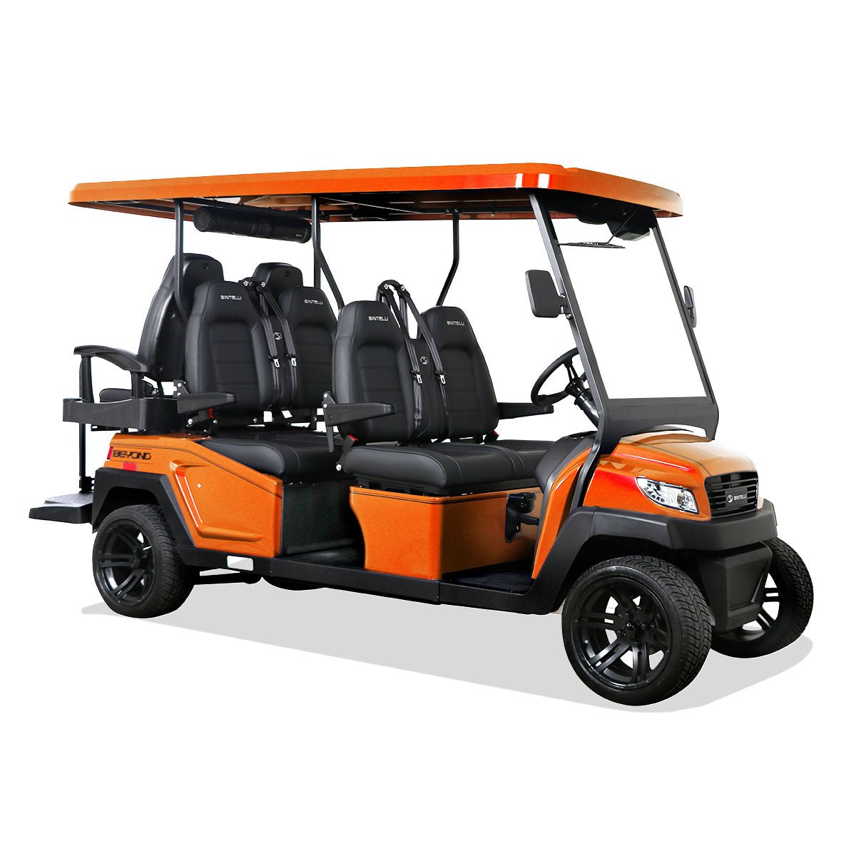 2025 Bintelli Beyond 6 Seater Lifted: Color - Titanium - Chief Cart Inc.