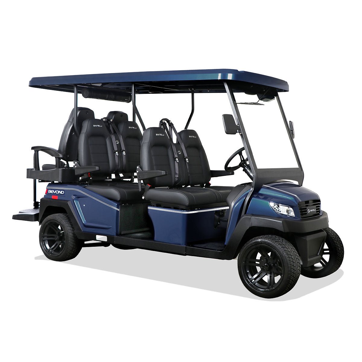 2025 Bintelli Beyond 6 Seater Lifted: Color - Titanium - Chief Cart Inc.