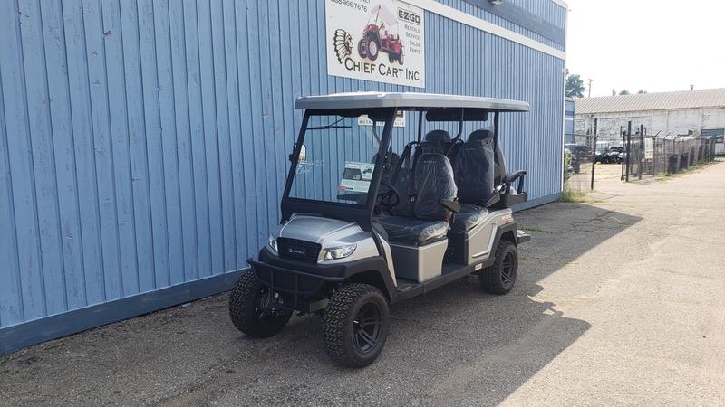 2025 Bintelli Electric Vehicles Beyond 6 Seater Lifted - Silver - Chief Cart Inc.