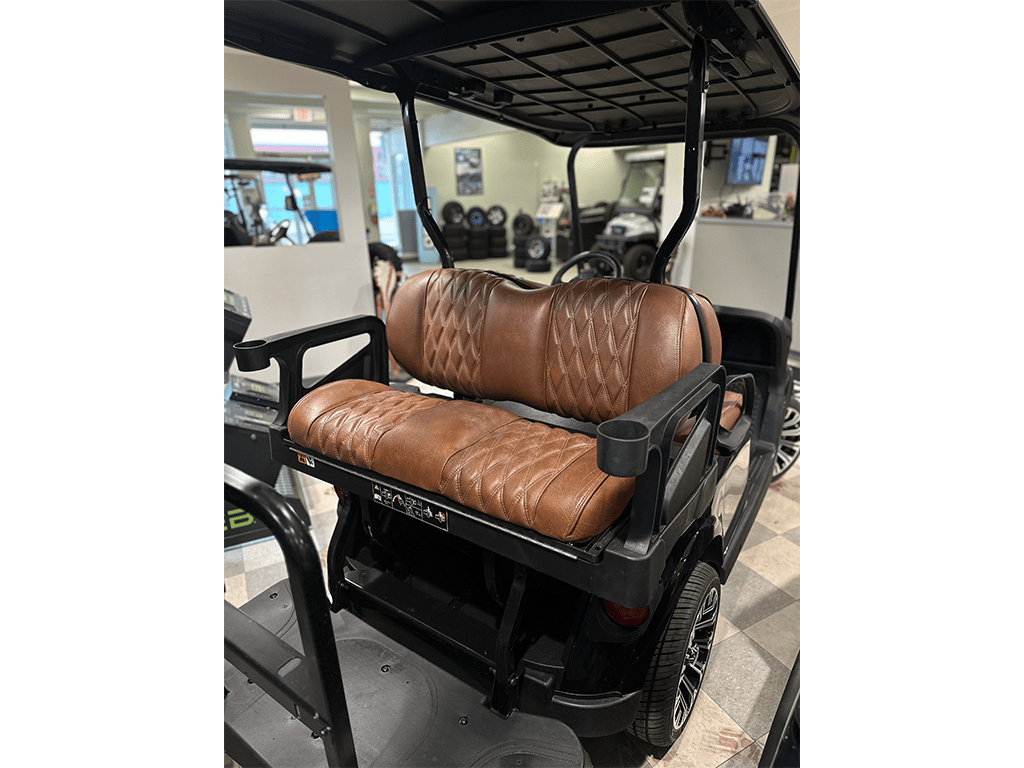 Certified Custom Build - E - Z - GO - Upgraded Seats & Wheels - Black - Chief Cart Inc.