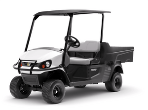 E-Z-GO Hauler 1200 gas utility golf cart-White