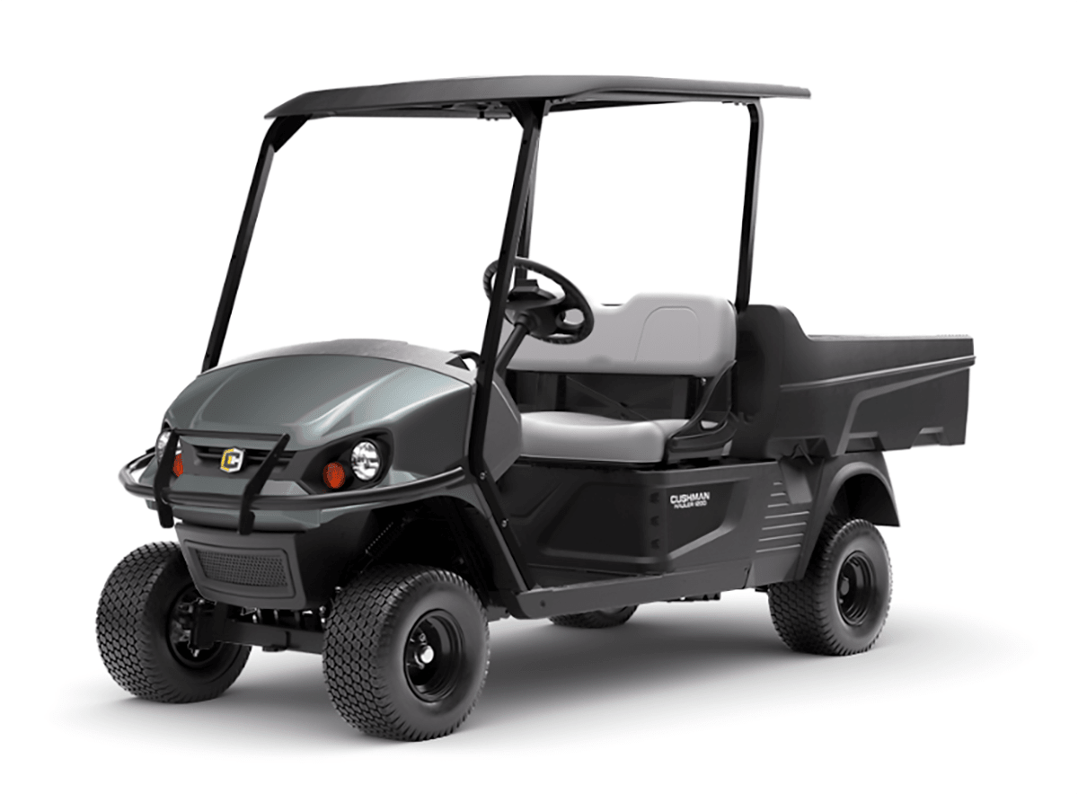 E-Z-GO Hauler 1200 gas utility golf cart-Metallic Charcoal