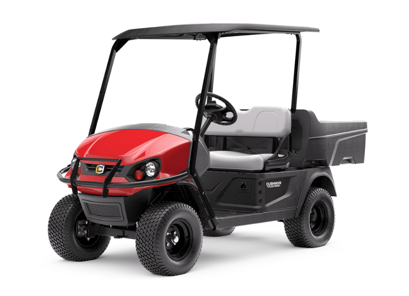 Hauler 800X No task is off limits with the lifted suspension of the Hauler® 800X. - Chief Cart Inc.