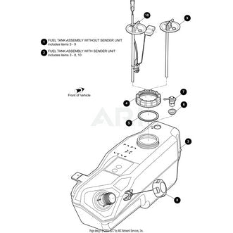 Medium Wheel Base Tank Assembl - Chief Cart Inc.